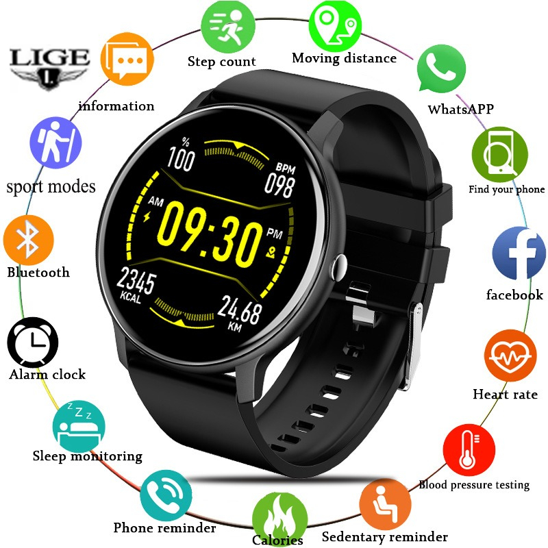 Smartwatch Watches Brands For Women - LIGE Smartwatch voor dames en heren,
