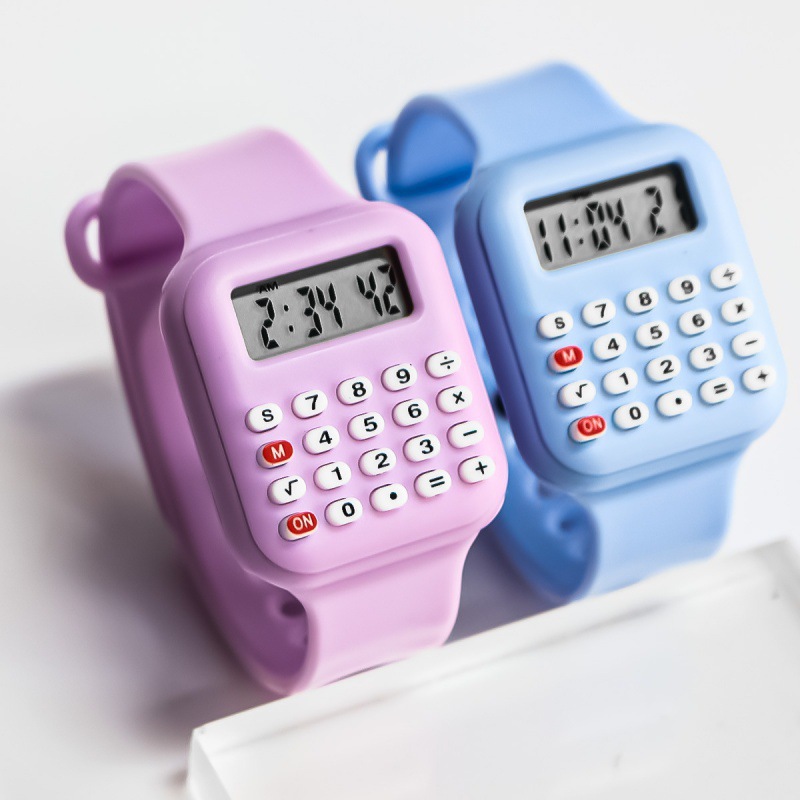 Timex Watches Smartwatch - Creatieve kinder-pupilcalculator slimme horloge sleutelhanger LED