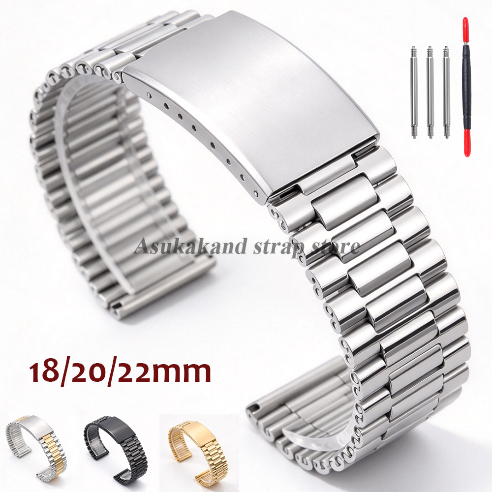 Watches Rolex Smartwatch - Metalen horlogeband 18 mm, 20 mm,