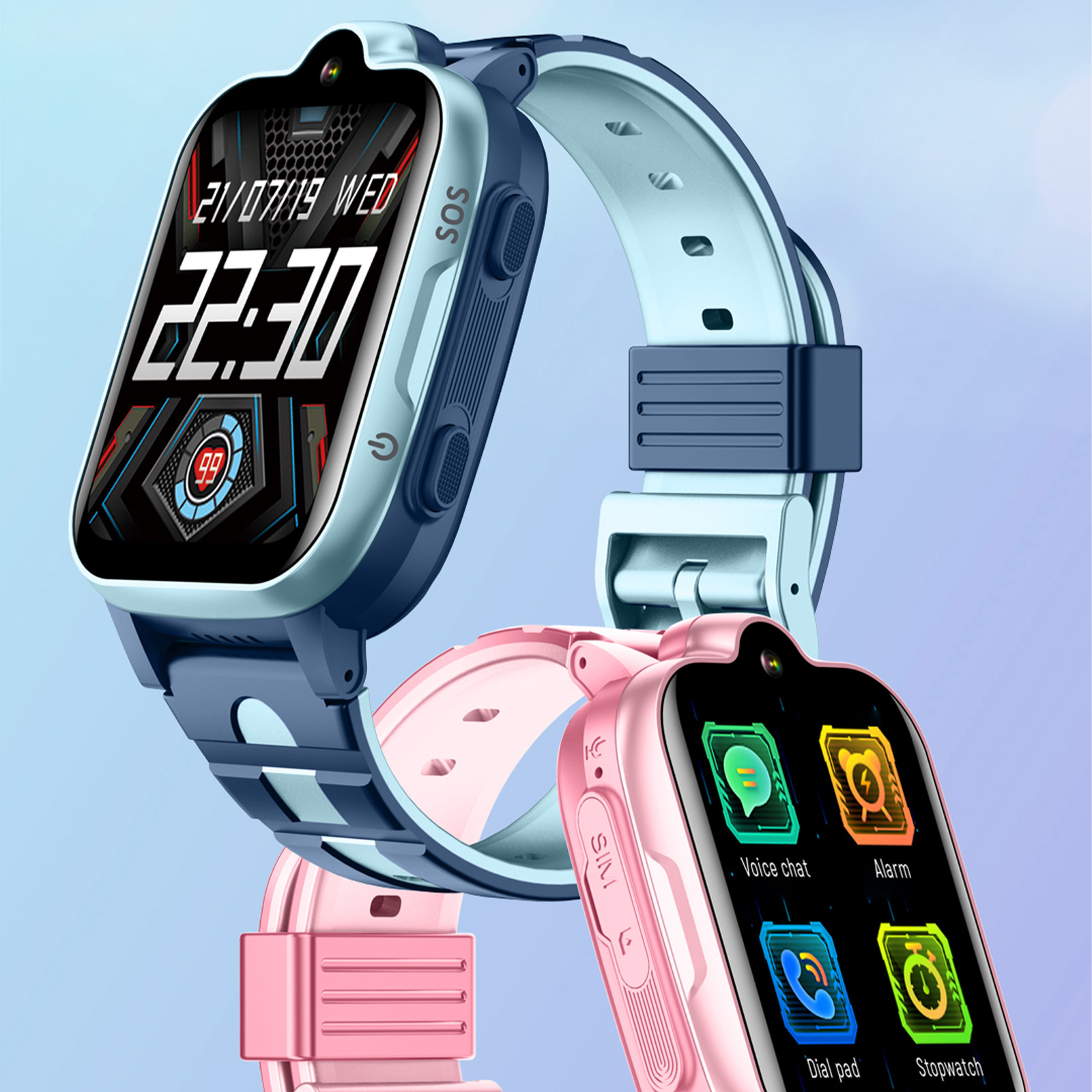 4G Smart Kids Horloge met Vide - Smartwatch Digital Watches For Kid Girl recensie en prijs