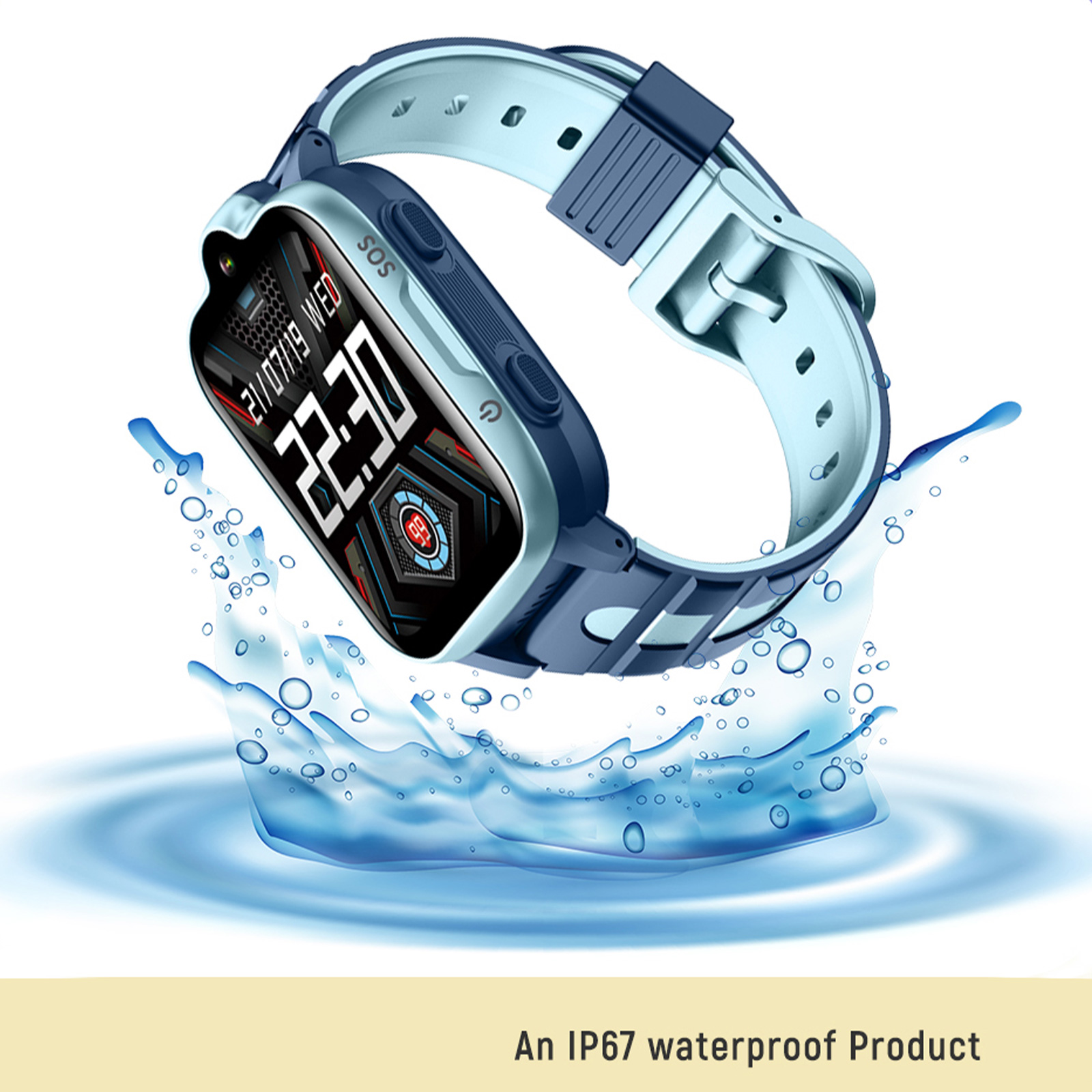 4G Smart Kids Horloge met Vide - Smartwatch Digital Watches For Kid Girl recensie en prijs