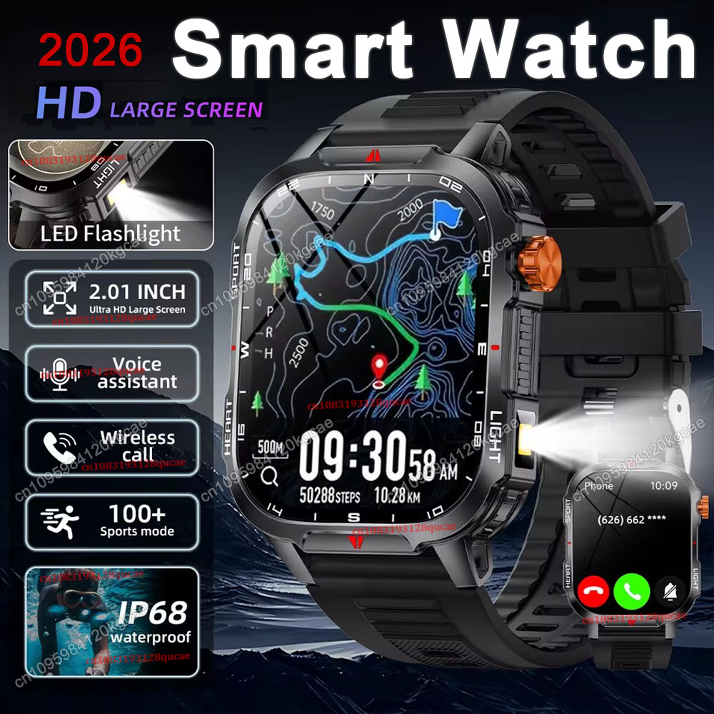 2026 Nieuwe Robuuste Militaire - Smartwatch Watches For Women With Gps recensie en prijs