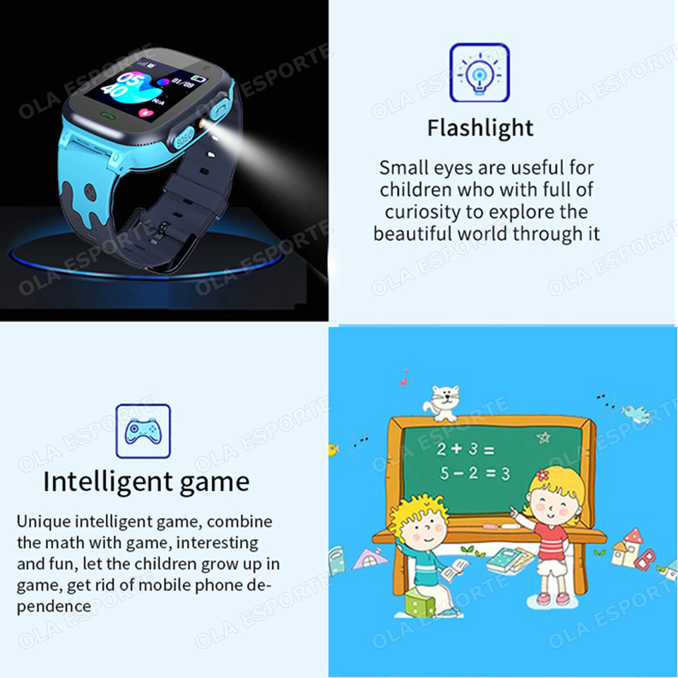 Nieuwe Kids Smartwatch Kindere - Smartwatch Watches For Kids With Gps recensie en prijs