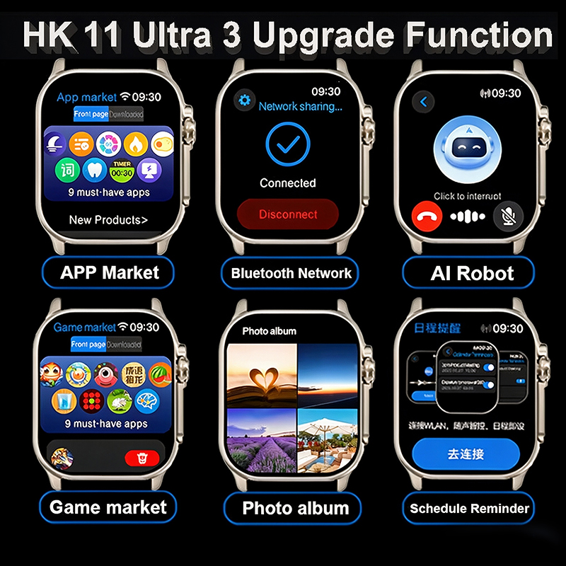 Nieuwe Smartwatch HK11 Ultra 3 - Smartwatch Watches For Women With Gps recensie en prijs