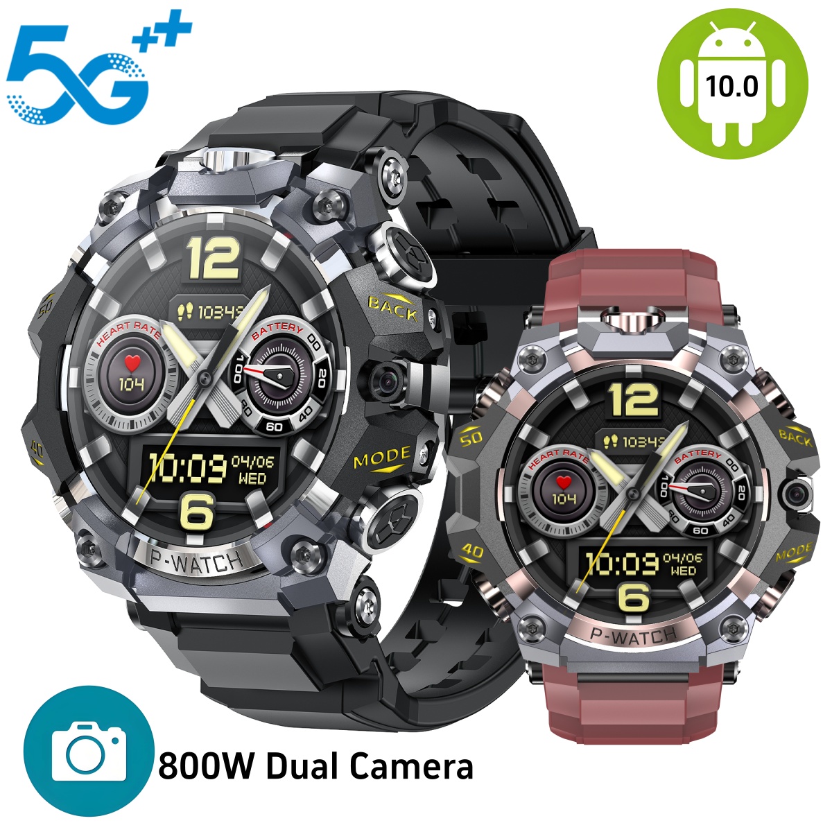 Q668 Smartwatch Android 10.0 1 - Smartwatch Watches Price recensie en prijs