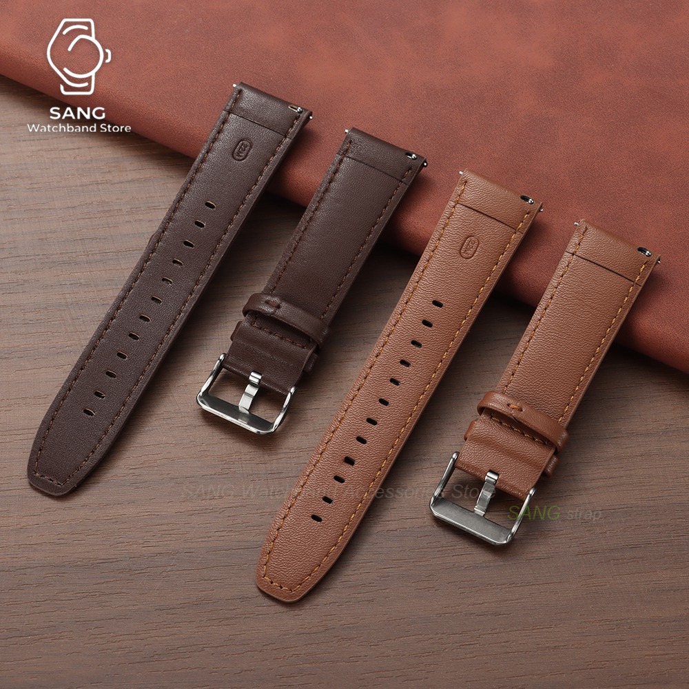 20/22 mm leren horlogeband voo - Smartwatch Vintage Watches For Women recensie en prijs