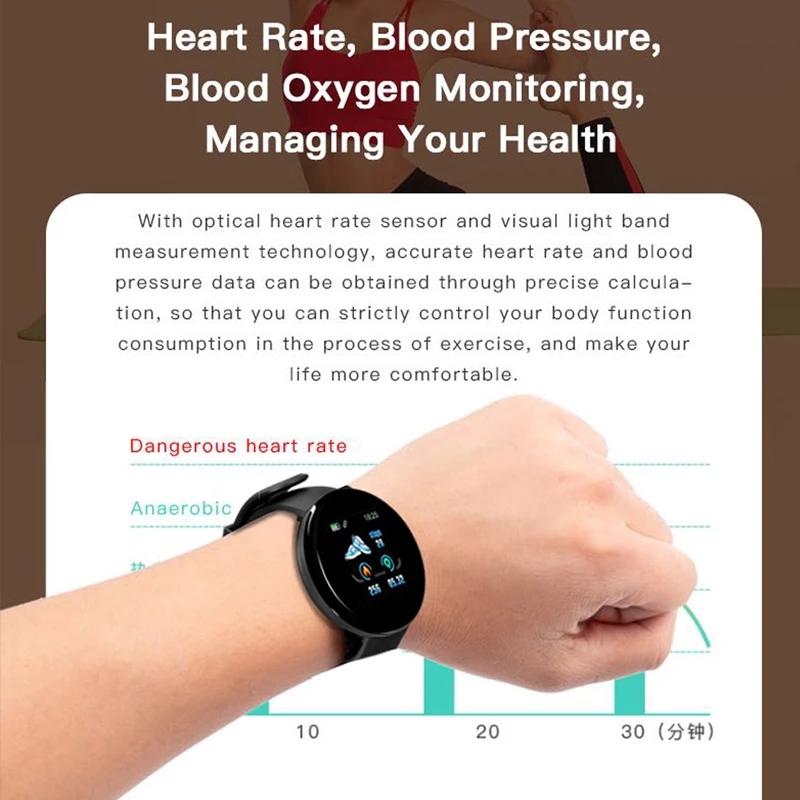 Kids Smart Digitale Horloge Bl - Smartwatch Watches Price recensie en prijs