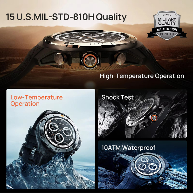 Mibro GS Explorer Smartwatch R - Altimeter Compass Watch recensie en prijs