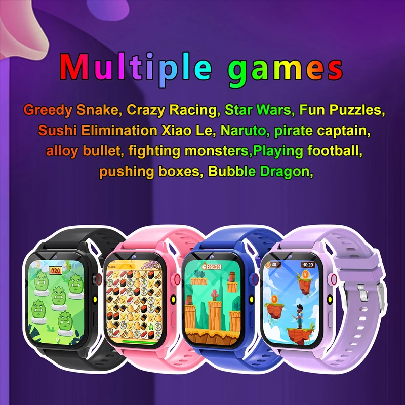 Kids Game Smart Watch Zaklamp  - Smartwatch Watches For Girls recensie en prijs