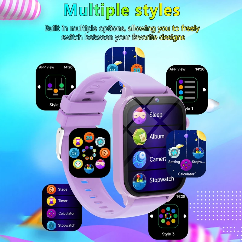 Kids Game Smart Watch Zaklamp  - Smartwatch Watches For Girls recensie en prijs
