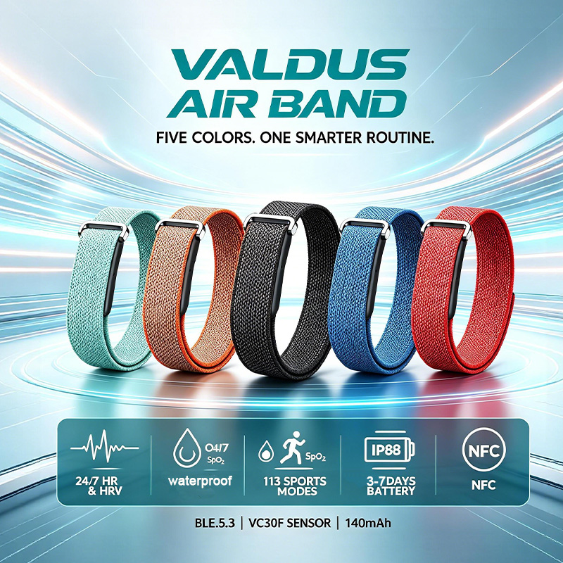 VALDUS Air Band Smart Bracelet - Smartwatch Watches For Girls recensie en prijs
