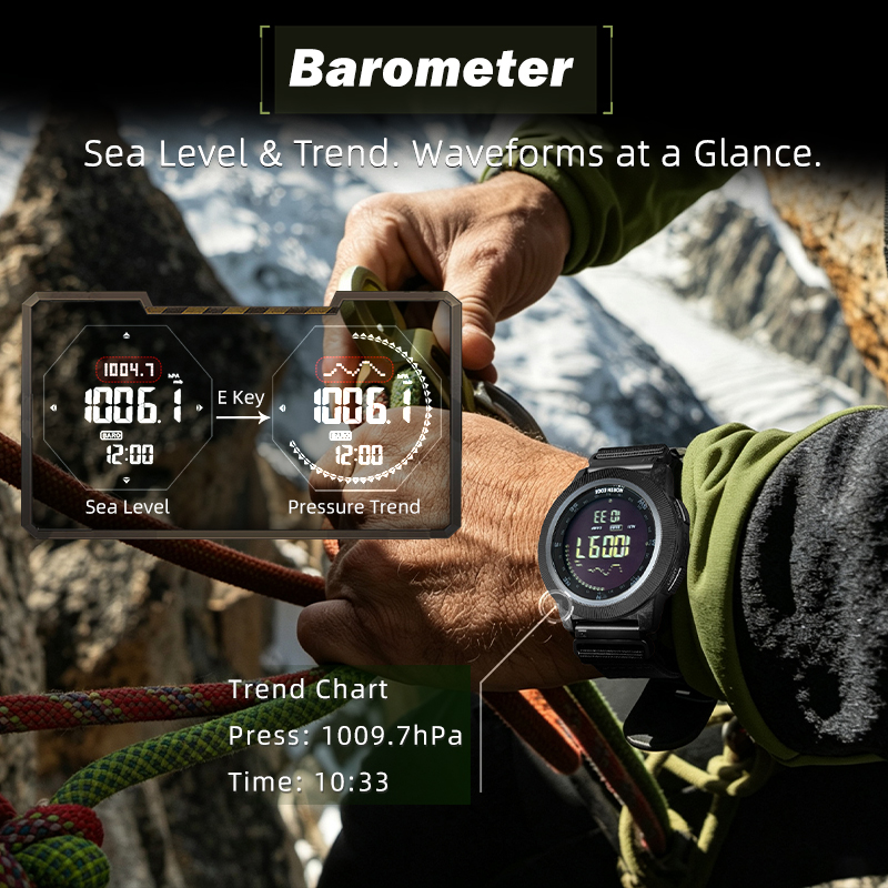 NORTH EDGE APACHE-CF Heren Dig - Altimeter Compass Watch recensie en prijs
