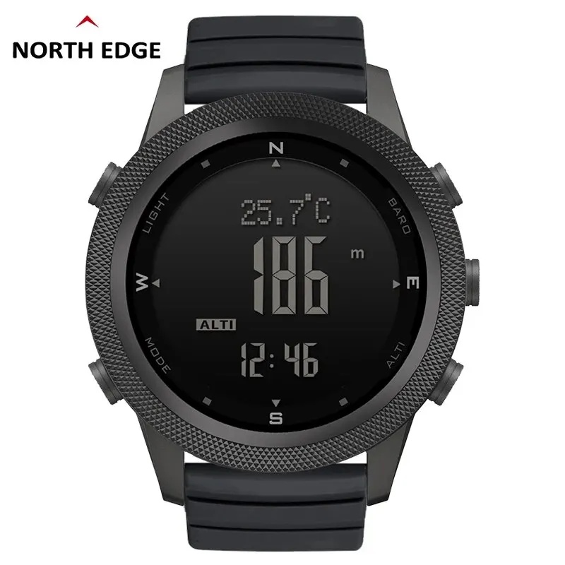 NORTH EDGE APACHE-46 Heren dig - Altimeter Compass Watch recensie en prijs