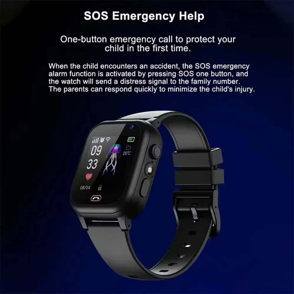 Lenovo 2026 Nieuwe 4G GPS Wate - Smartwatch Watches Price recensie en prijs